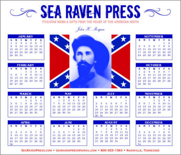 John H. Morgan Yearly Wall Calendar from Sea Raven Press
